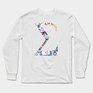 Barcelona Gaudi Sigma Greek Sorority Letter Long Sleeve T-Shirt